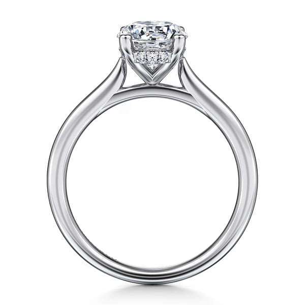 Gabriel & Co Engagement Rings in White Gold containing Diamond ER16512O10W44JJ