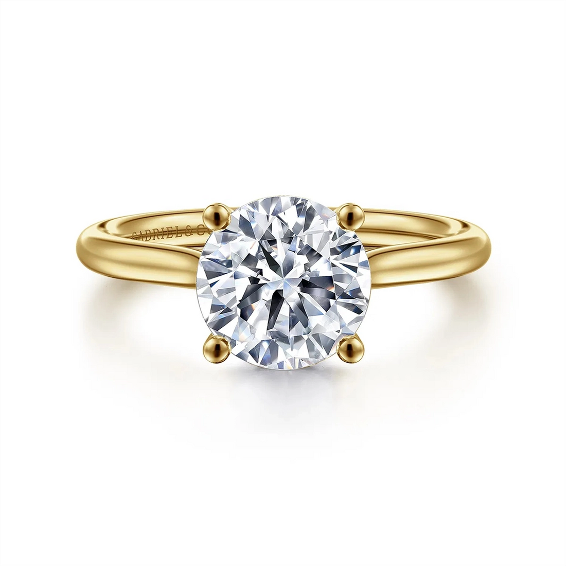 Gabriel & Co Engagement Rings in Yellow Gold containing Diamond ER16512R8Y44JJ