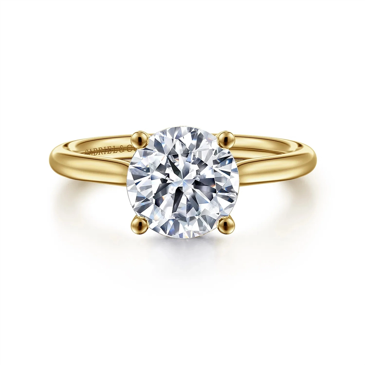 Gabriel & Co Engagement Rings in Yellow Gold containing Diamond ER16512R8Y44JJ
