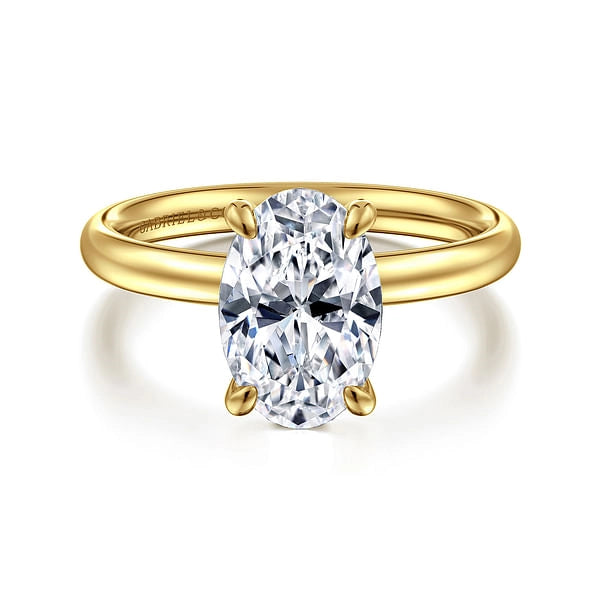 Gabriel & Co Engagement Rings in Yellow Gold ER16571O12Y4JJJ