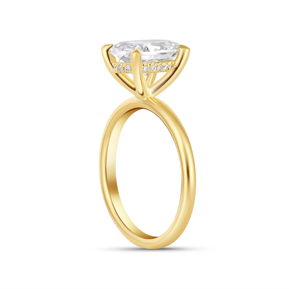 Gabriel & Co Engagement Rings in Yellow Gold containing Diamond ER15739O8Y44JJ