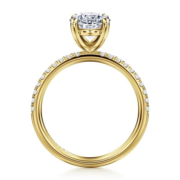 Gabriel & Co Engagement Rings in Yellow Gold containing Diamond ER16570O10Y44JJ