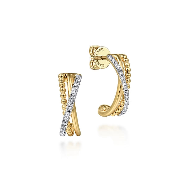 Gabriel & Co Bracelets in Yellow Gold containing Diamond EG15022Y45JJ