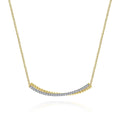 Gabriel & Co Necklaces in Mixed Metals containing Diamond NK6367M45JJ