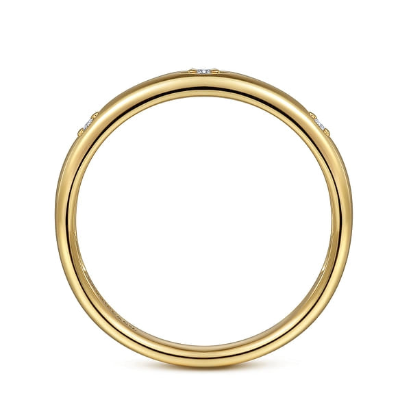 Gabriel & Co Rings in Yellow Gold containing Diamond LR52547Y45JJ