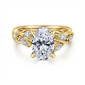 Gabriel & Co Engagement Rings in Yellow Gold containing Diamond ER16195O8Y43JJ