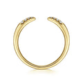 Gabriel & Co Wedding Rings in Yellow Gold containing Diamond LR51177Y45JJ