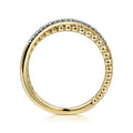 Gabriel & Co Rings in Yellow Gold containing Diamond LR51463Y45JJ