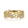 Gabriel & Co Rings in Yellow Gold containing Diamond LR4593Y45JJ