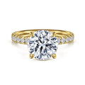 Gabriel & Co Engagement Rings in Yellow Gold containing Diamond ER16572R12Y44JJ