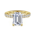 Gabriel & Co Engagement Rings in Yellow Gold containing Diamond ER16572E12Y44JJ