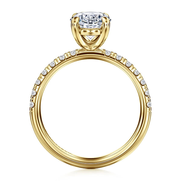 Gabriel & Co Engagement Rings in Yellow Gold containing Diamond ER16572O12Y44JJ