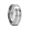 Mens Bands Wedding Rings in Alternative Metals W282-RCST-8MM-9.5