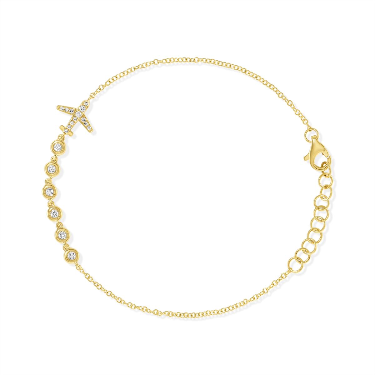 Bracelets Bracelets in Yellow Gold containing Diamond 446523