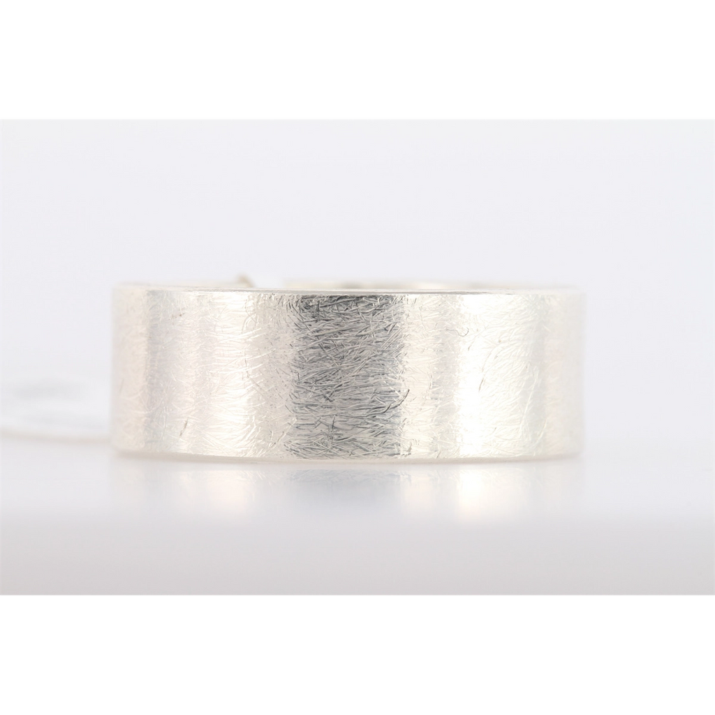 Todd Reed Sterling Silver 8mm Satin Band Ring