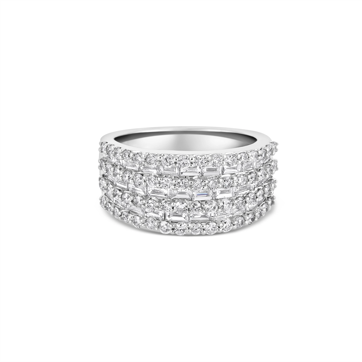 Wedding Bands Rings in White Gold containing Diamond 446546