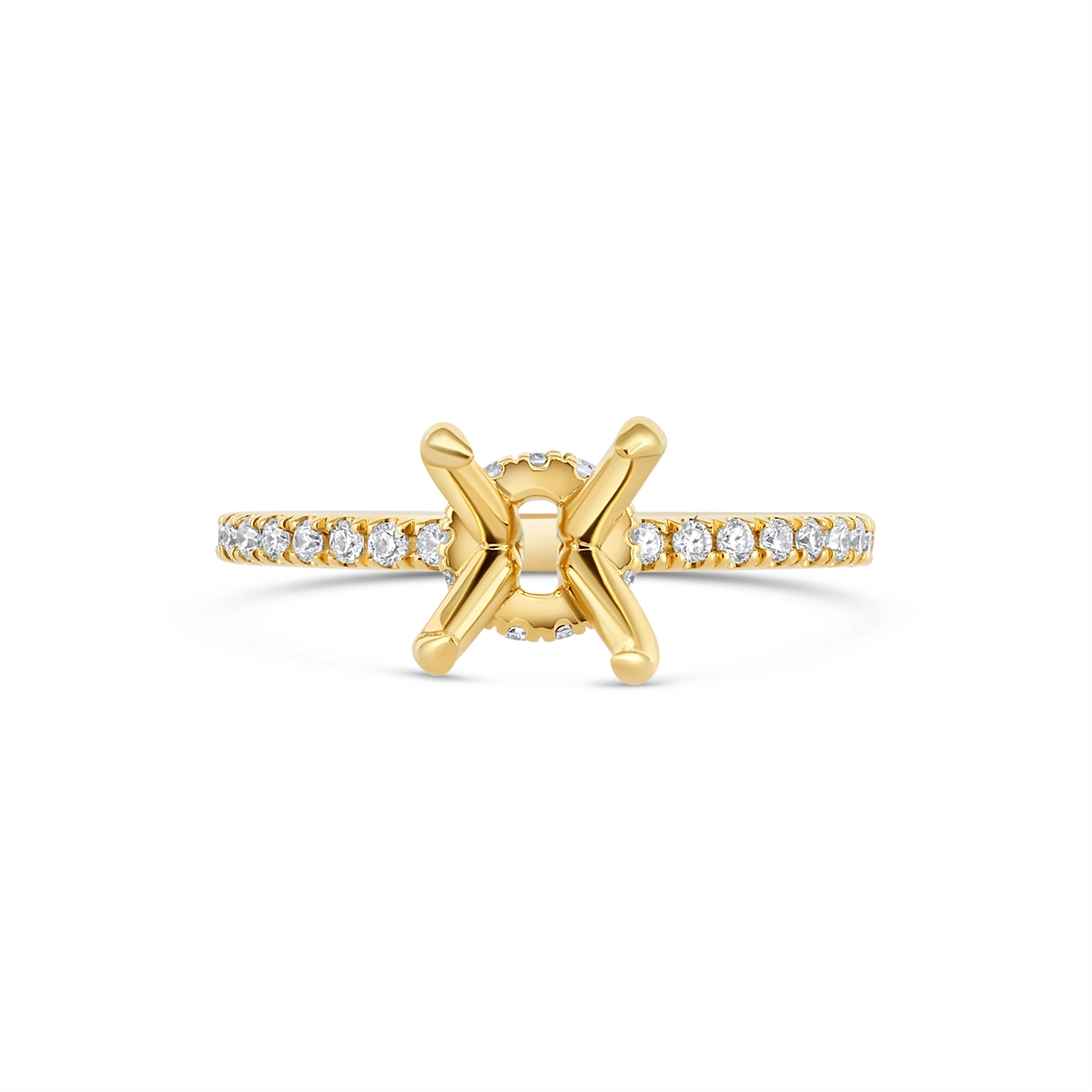 Engagement Collections Engagement Rings in Yellow Gold containing Diamond 446550