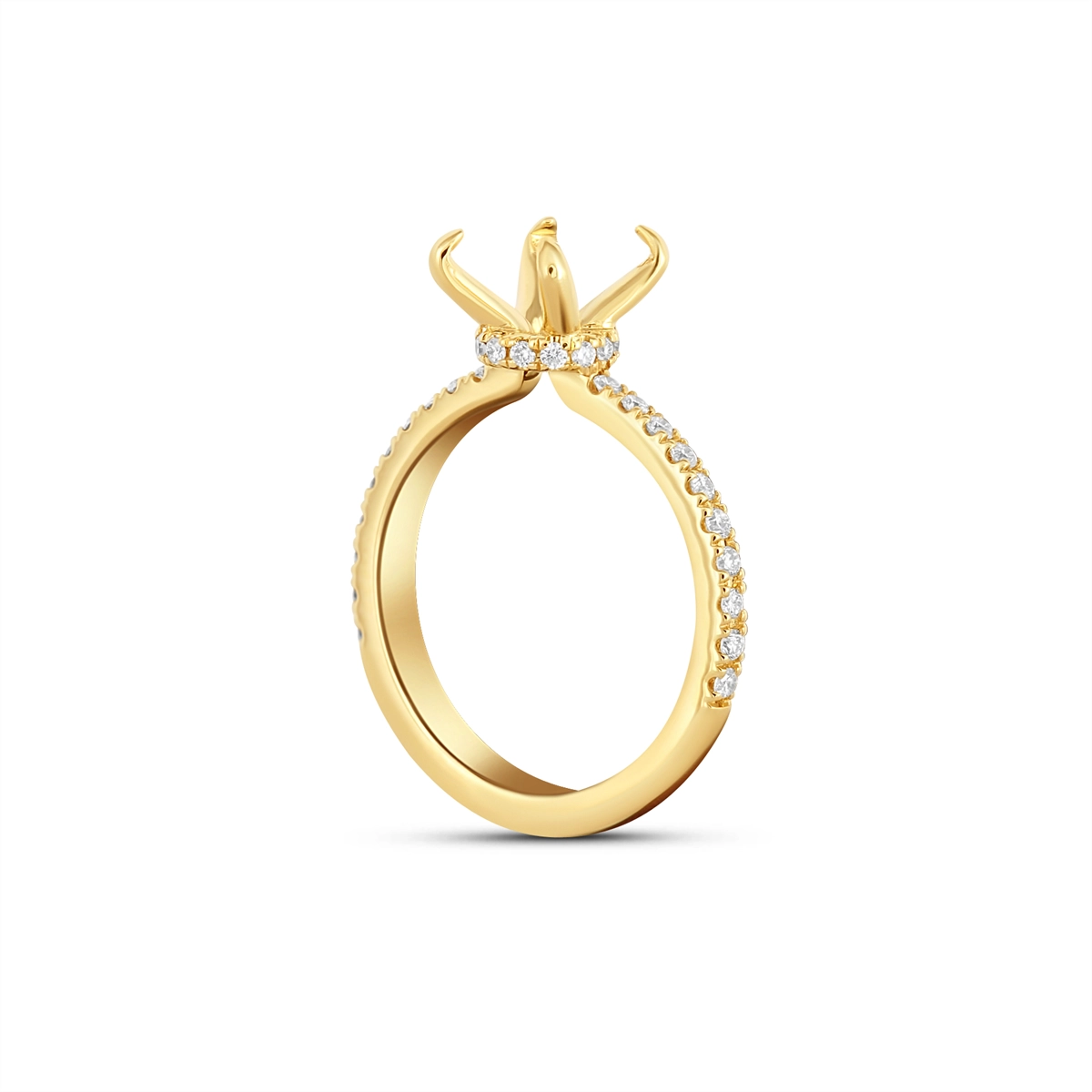 Engagement Collections Engagement Rings in Yellow Gold containing Diamond 446550