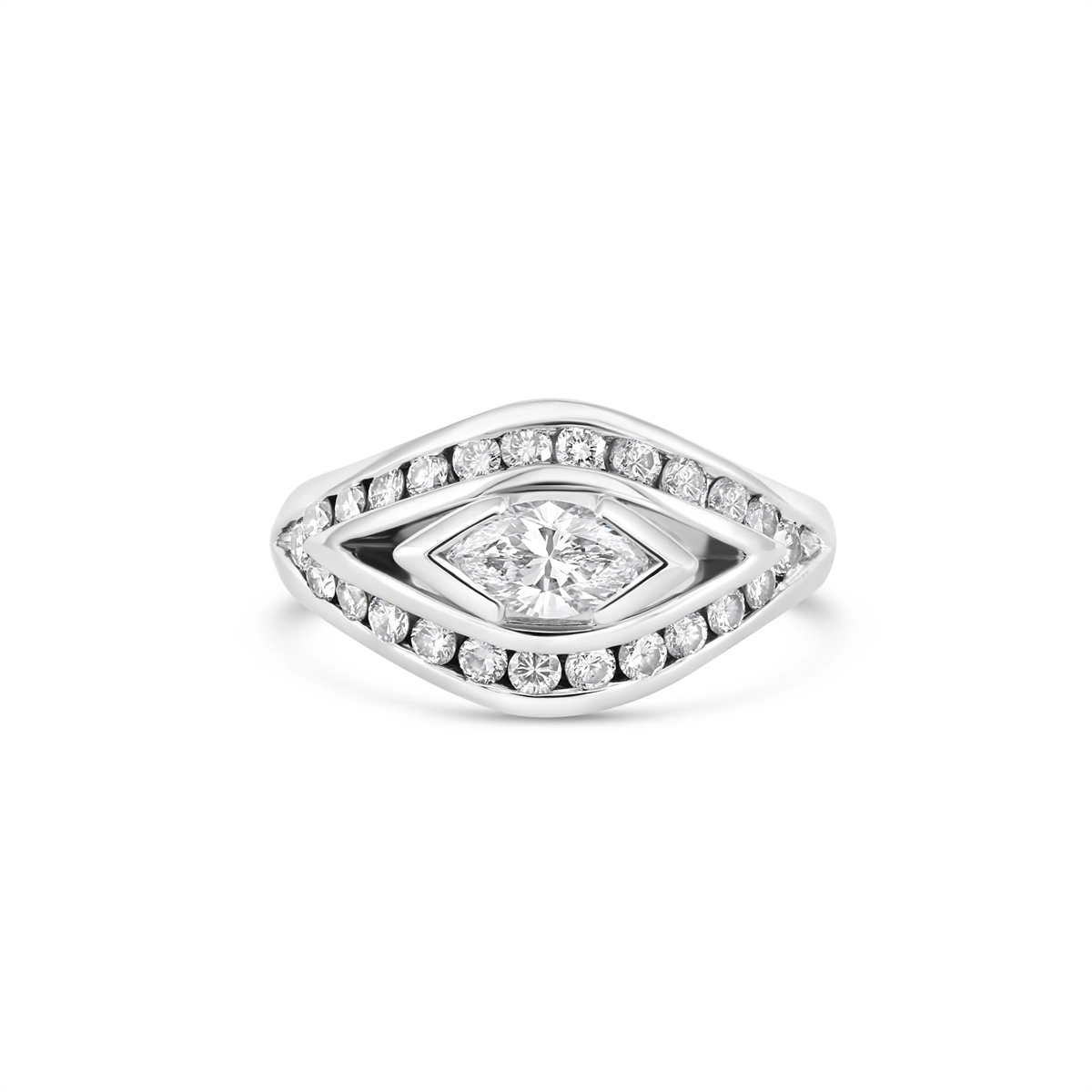 Engagement Collections Engagement Rings in White Gold containing Diamond 446551