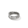 John Hardy Rings in Silver containing Diamond RBP987152DIX6