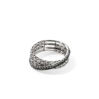 John Hardy Rings in Silver containing Other RBS987154BLSX7