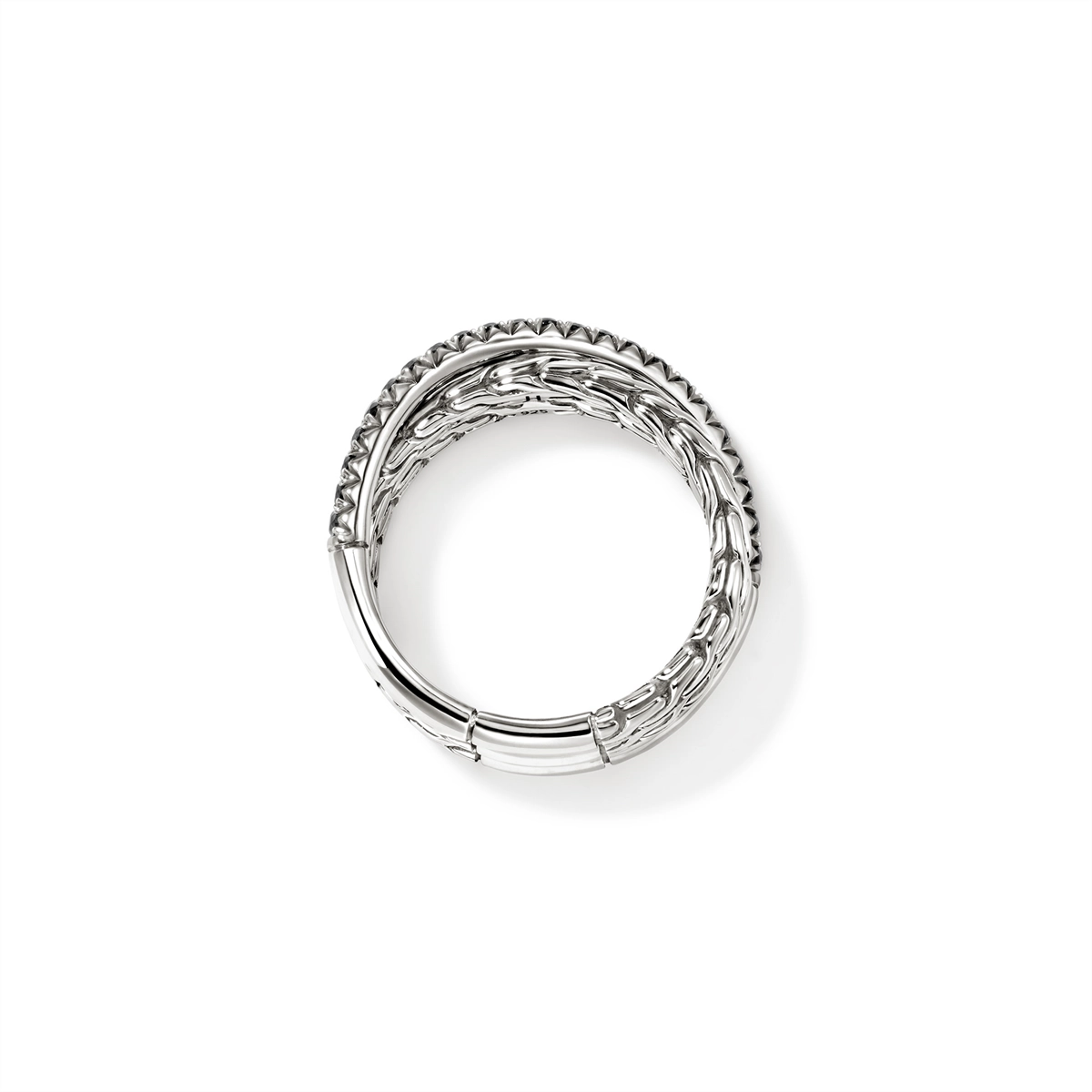 John Hardy Rings in Silver containing Other RBS987154BLSX7