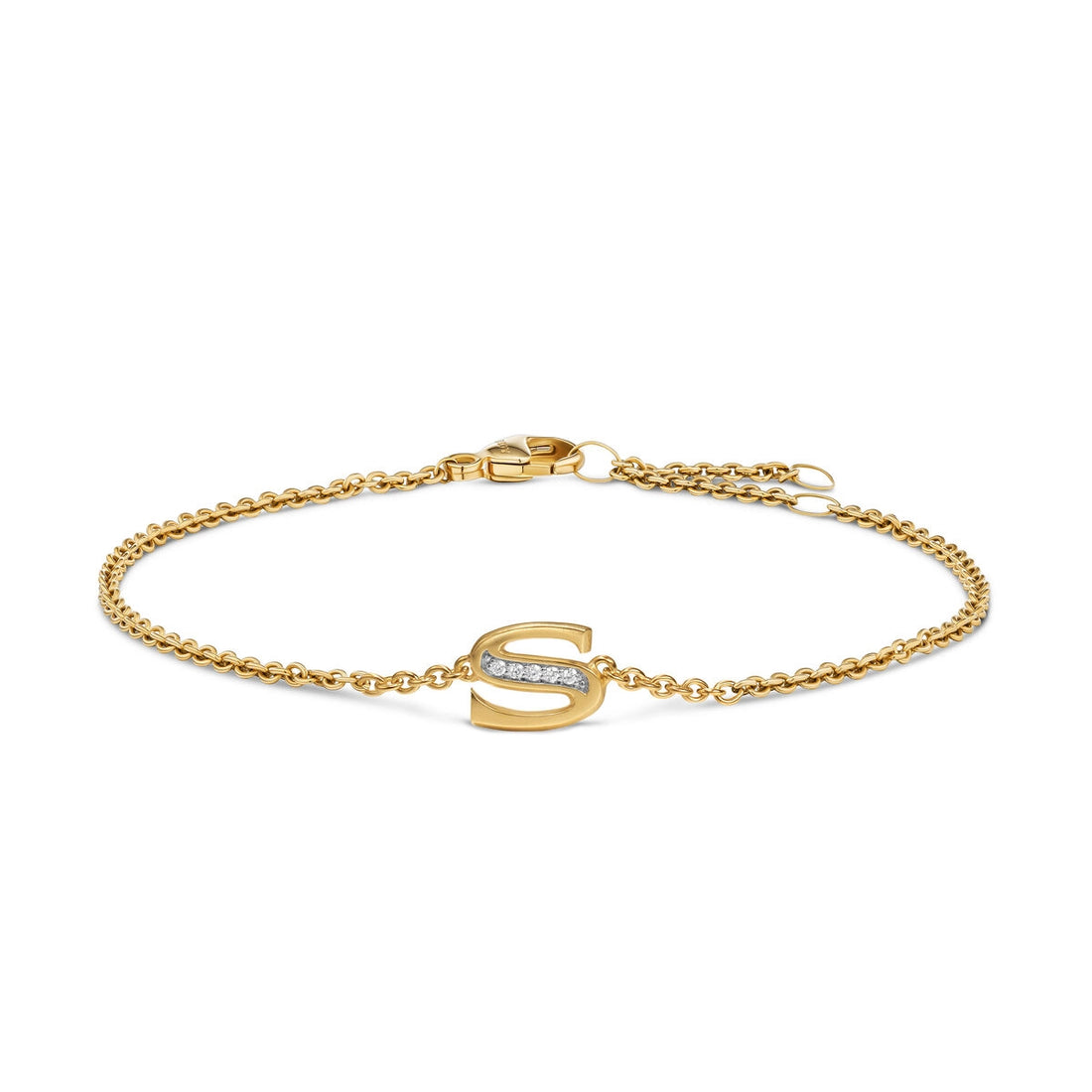 David Yurman Bracelets in Yellow Gold containing Diamond B18561D88ADIS