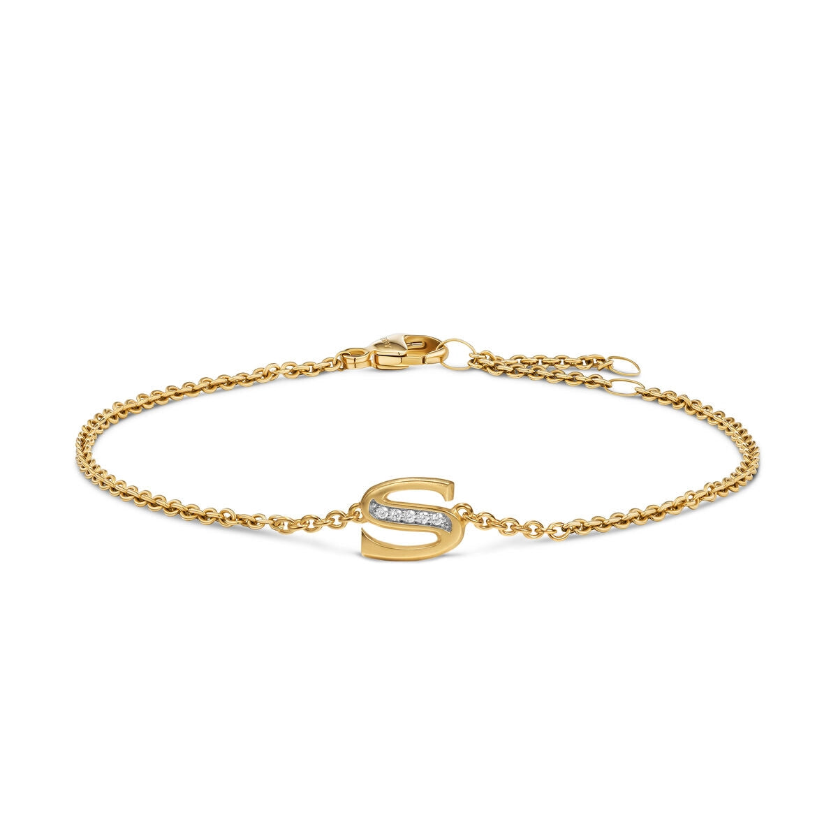 David Yurman Bracelets in Yellow Gold containing Diamond B18561D88ADIS