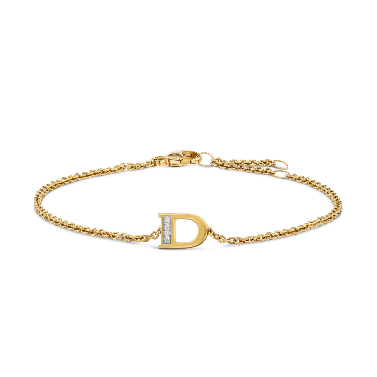 David Yurman Bracelets in Yellow Gold containing Diamond B18561D88ADID