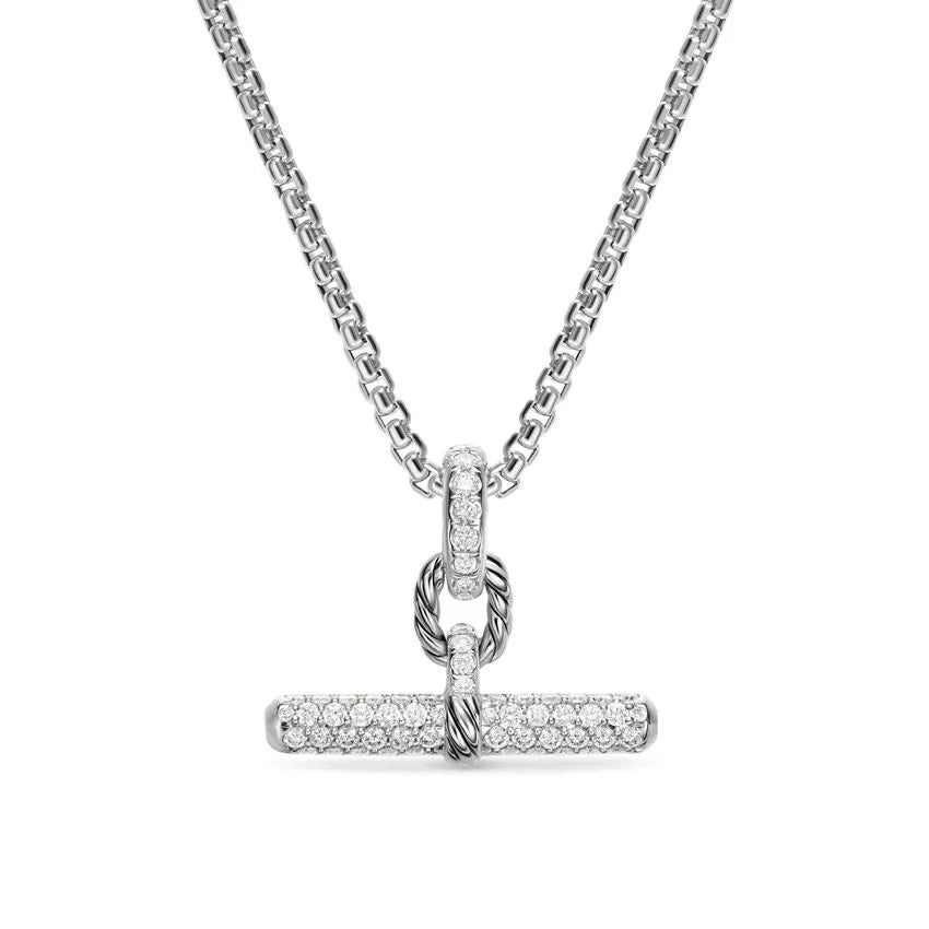 David Yurman Pendants in Silver containing Diamond D18801DSSADI
