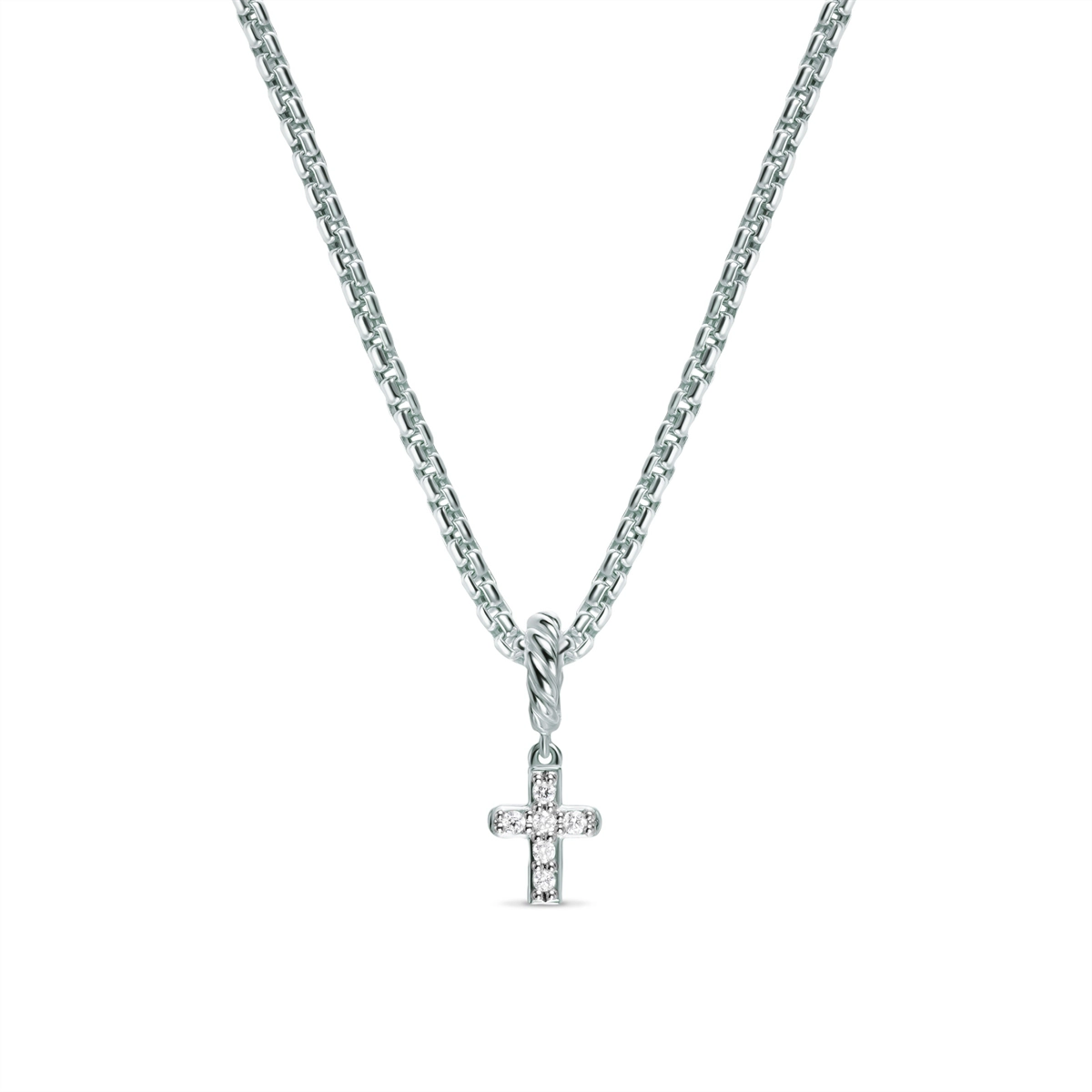 David Yurman Pendants in Silver containing Diamond D18568DSSADI