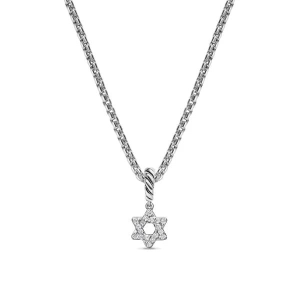 David Yurman Pendants in Silver containing Diamond D18763DSSADI