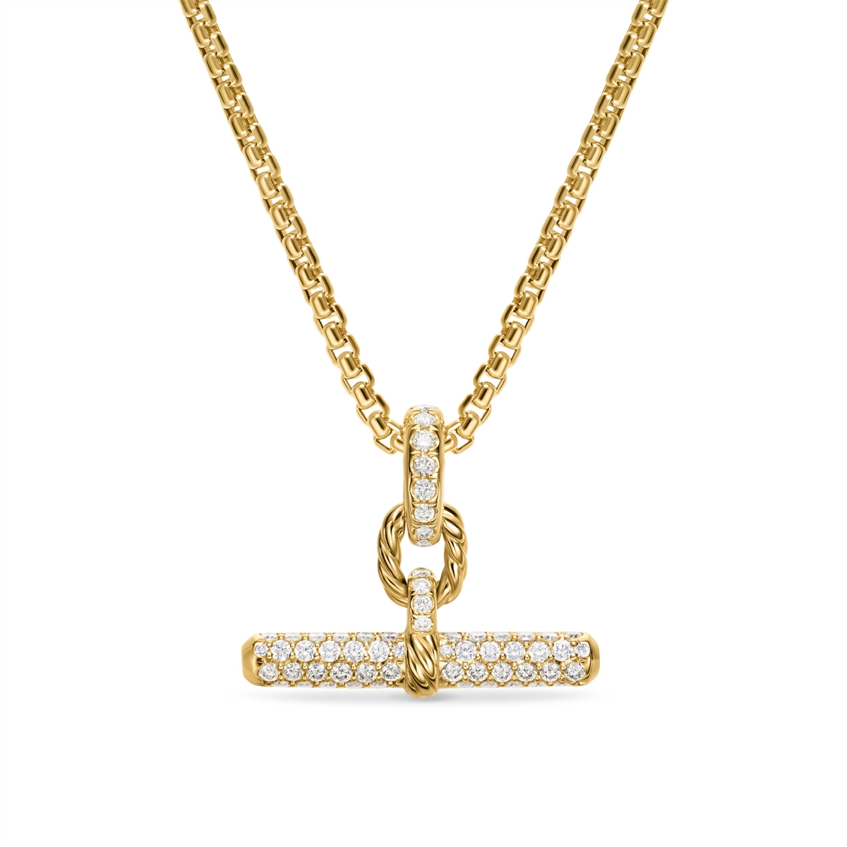 David Yurman Pendants in Yellow Gold containing Diamond D18801D88ADI