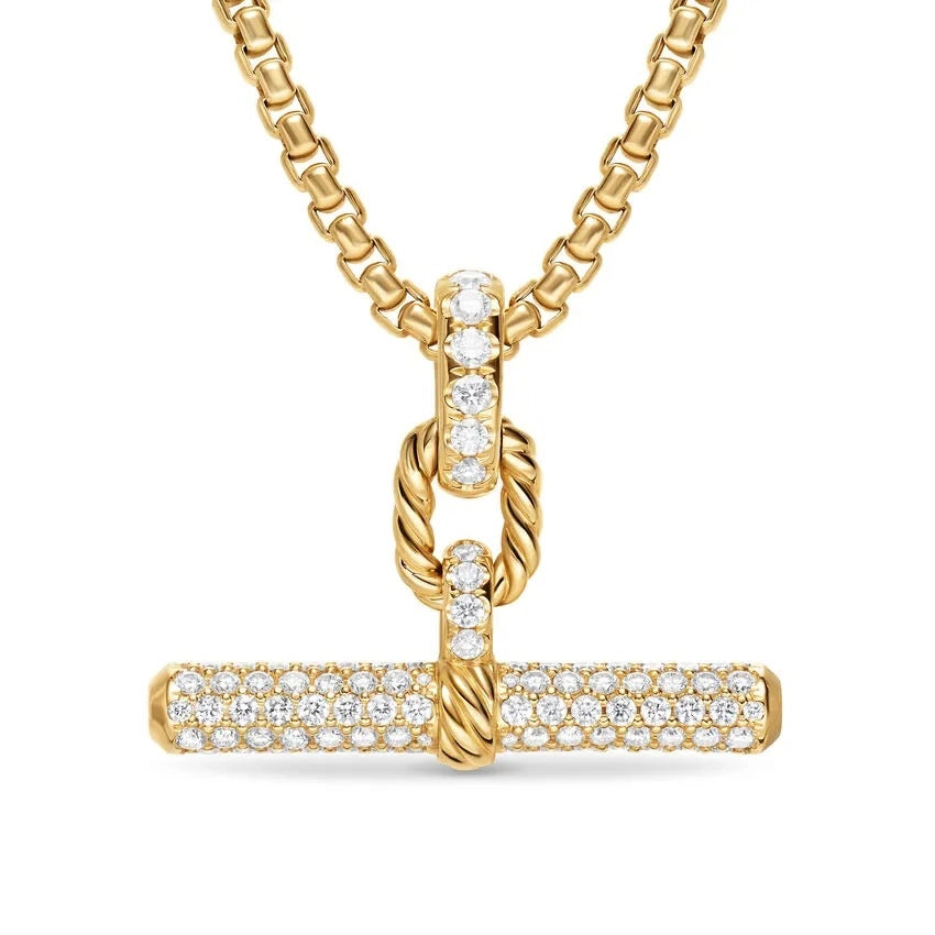 David Yurman Pendants in Yellow Gold containing Diamond D18802D88ADI