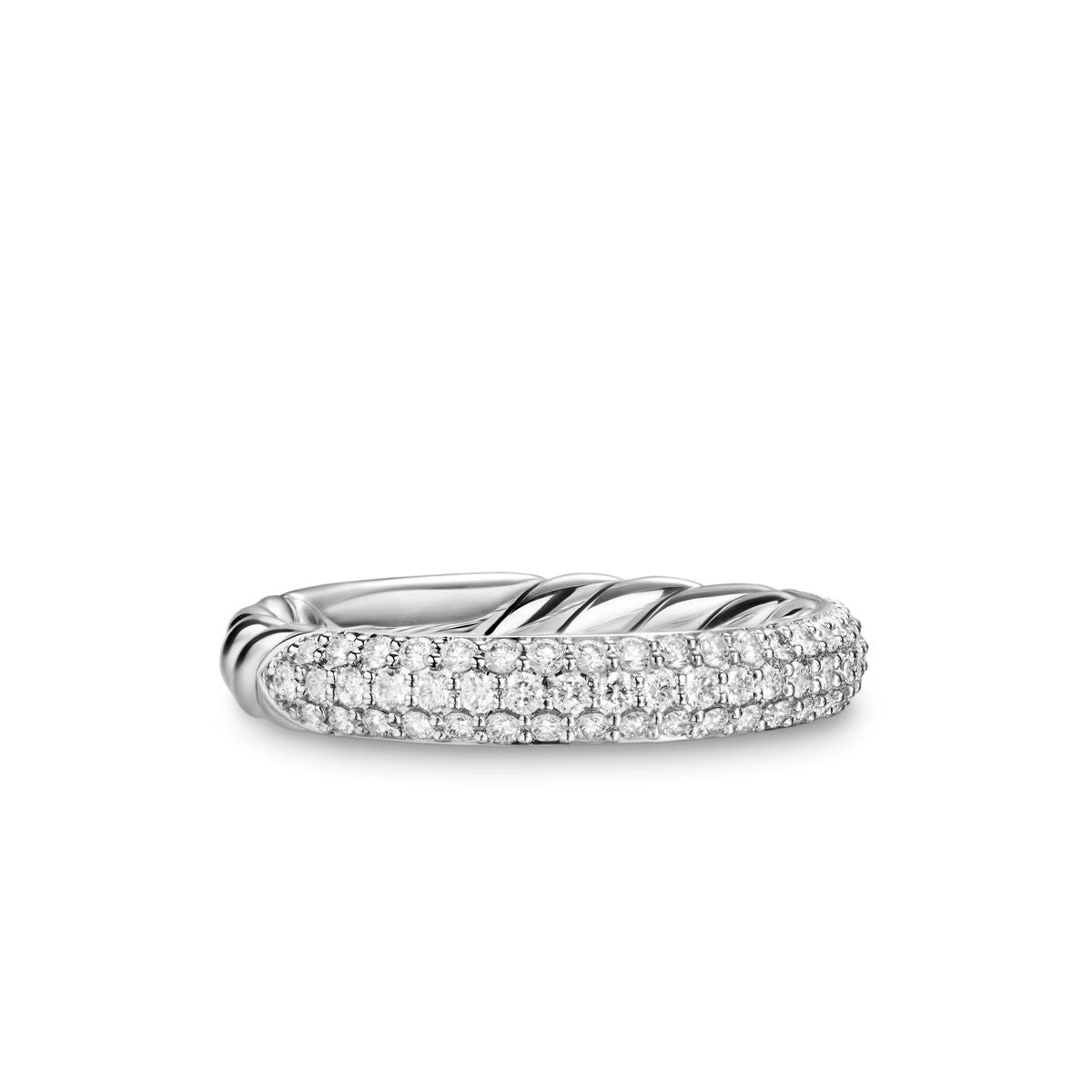 David Yurman Rings in Silver containing Diamond R18536DSSADI6