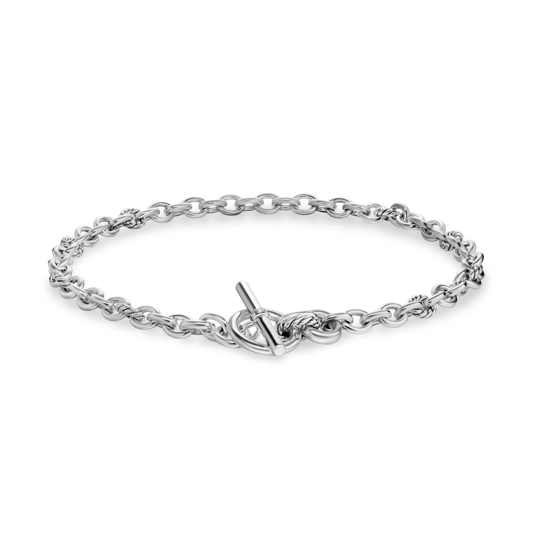 David Yurman Necklaces in Silver containing Diamond N18453DSSADI175