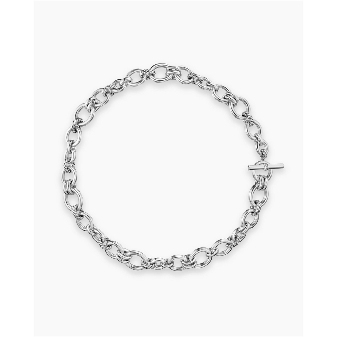 David Yurman Necklaces in Silver containing Diamond N18669DSSADI19