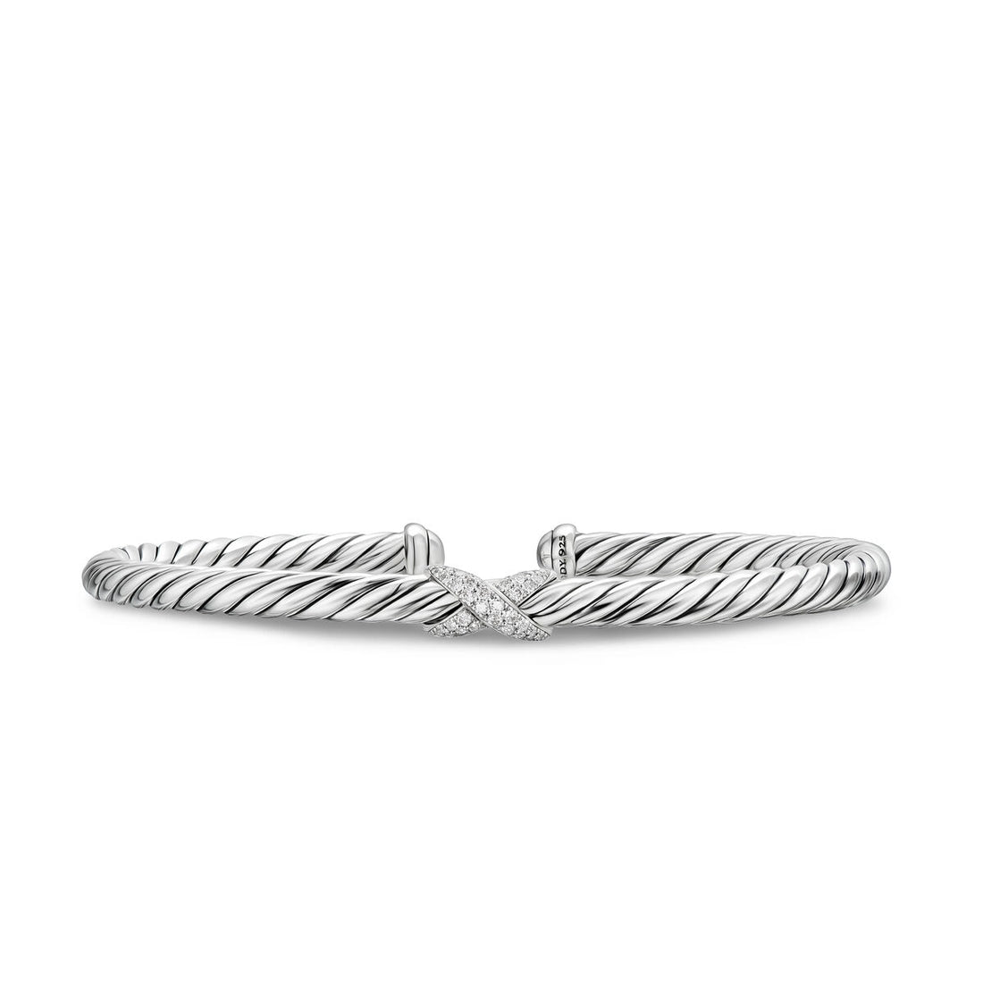 David Yurman Bracelets in Silver containing Diamond B18479DSSADIS