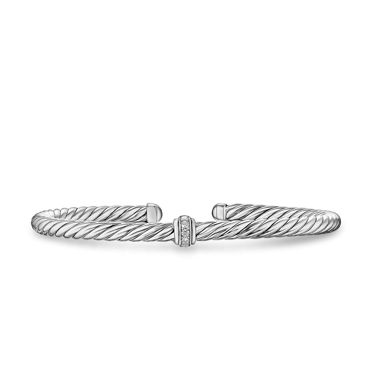 David Yurman Bracelets in Silver containing Diamond B18480DSSADIM