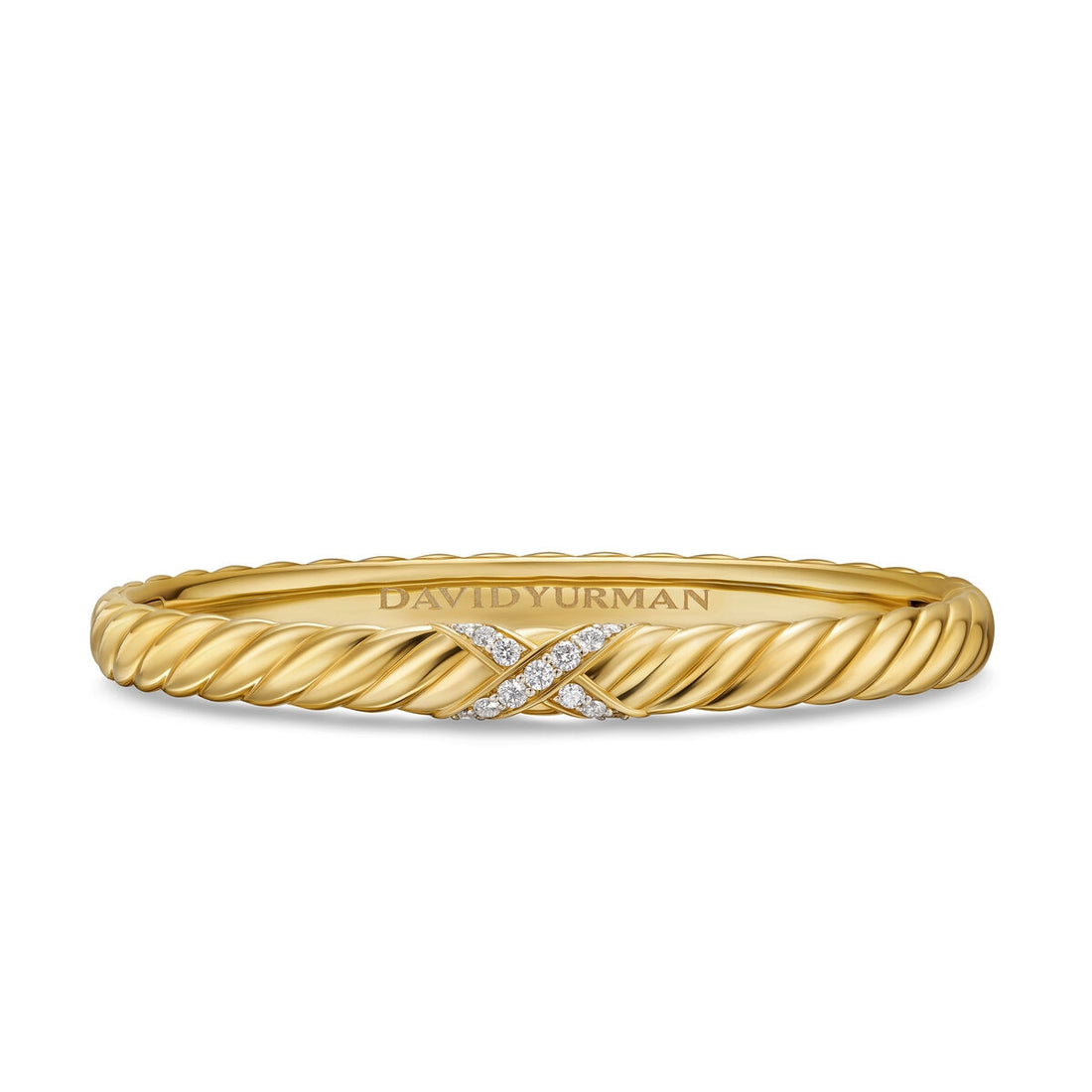 David Yurman Bracelets in Yellow Gold containing Diamond B18546D88ADIM