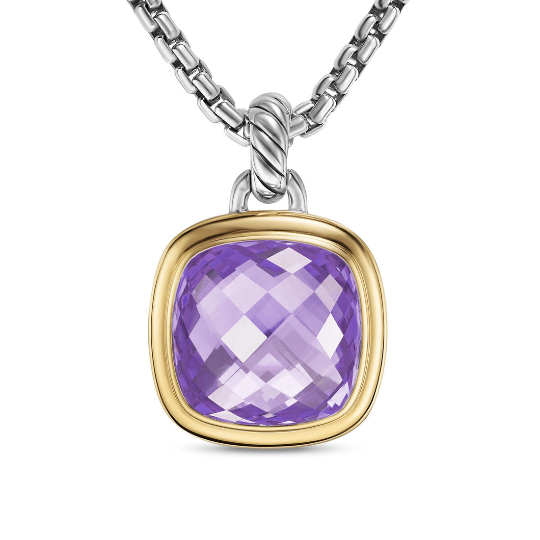 David Yurman Pendants in Mixed Metals containing Amethyst D18307S8AAM