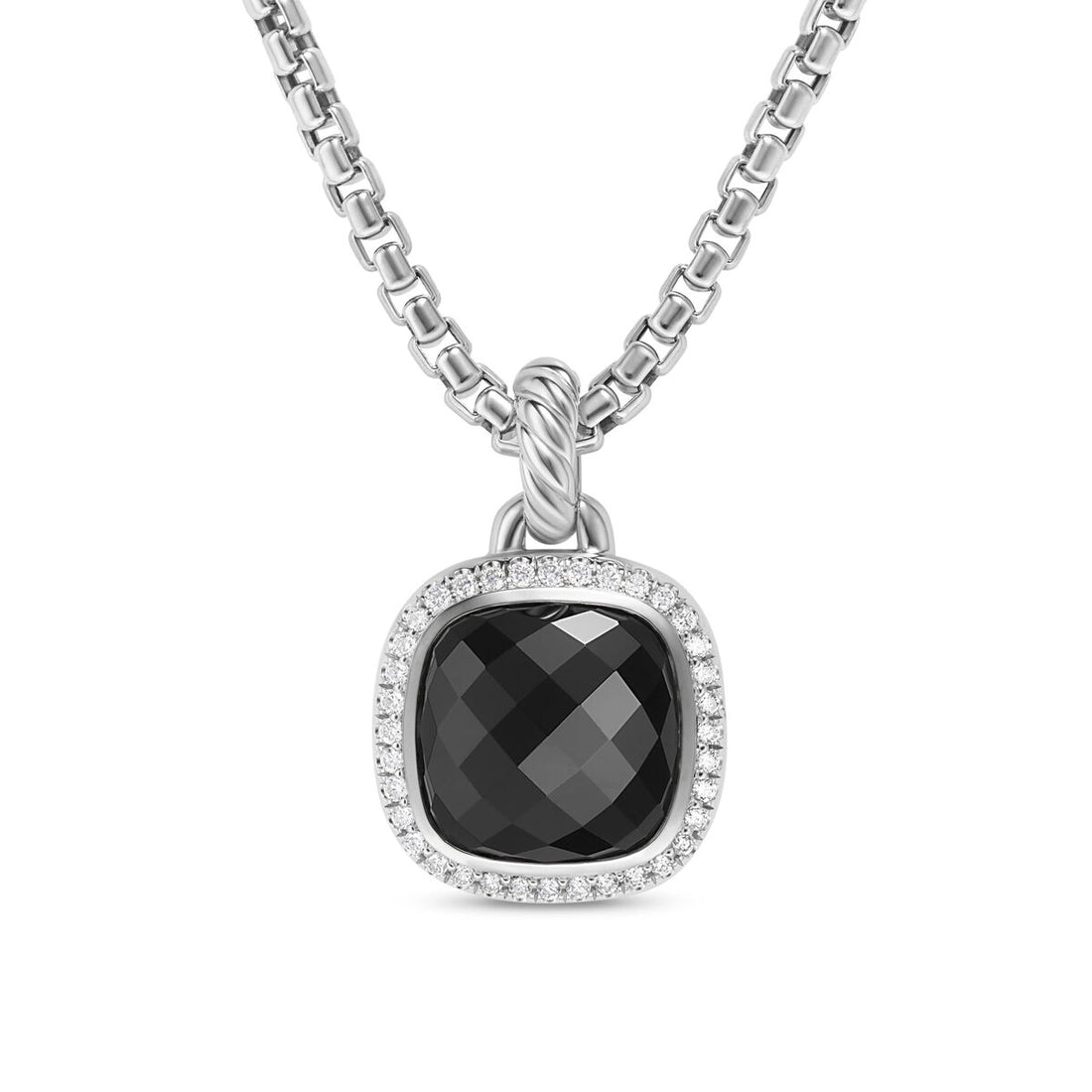David Yurman Pendants in Silver containing Black onyx, Multi-gemstone, Diamond D18306DSSABODI