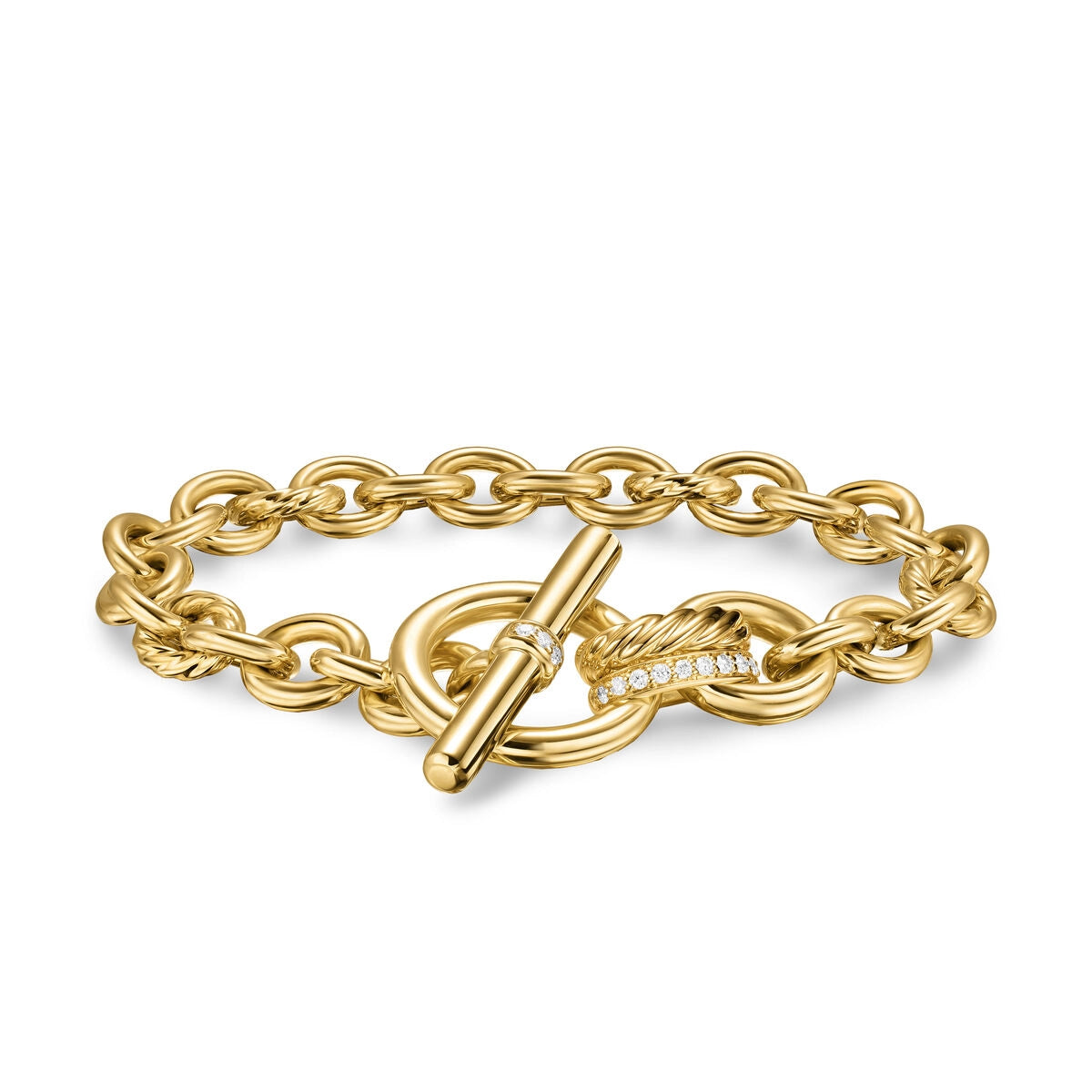 David Yurman Bracelets in Yellow Gold containing Diamond B18453D88ADIM