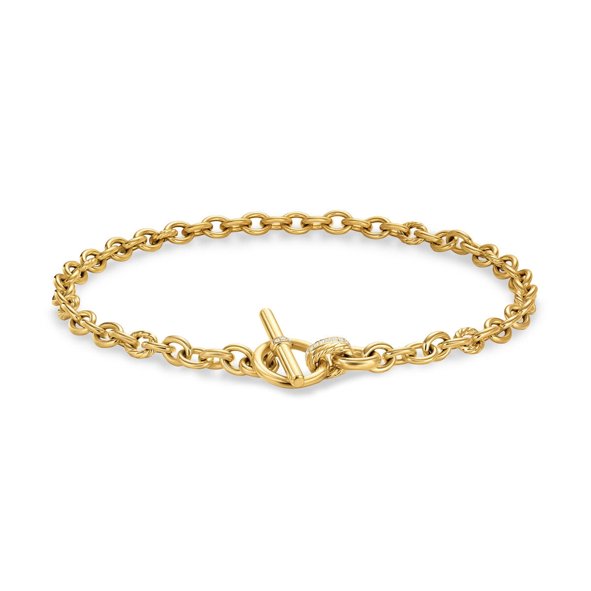 David Yurman Necklaces in Yellow Gold containing Diamond N18453D88ADI165