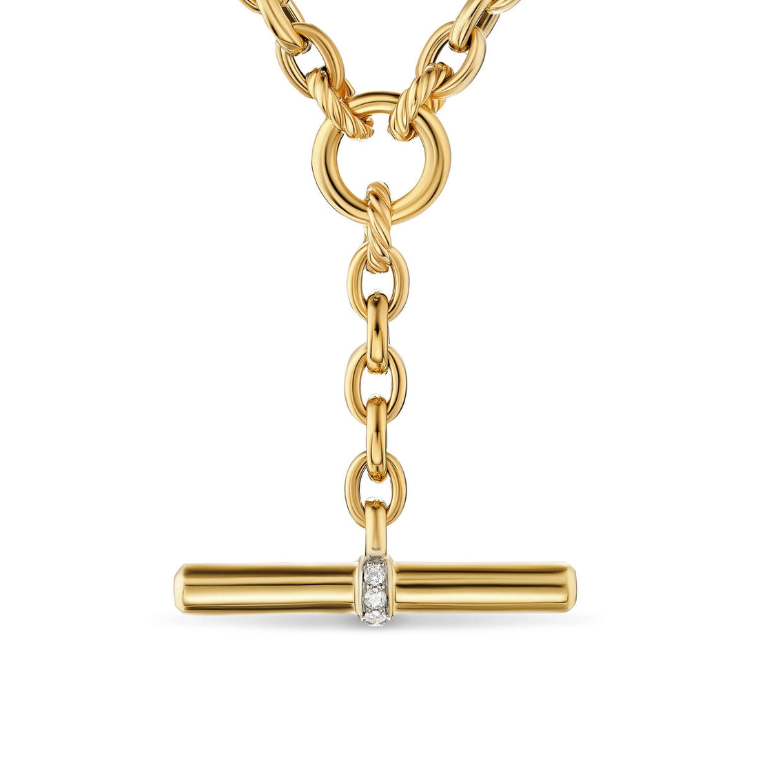 David Yurman Necklaces in Yellow Gold containing Diamond N18458D88ADI18