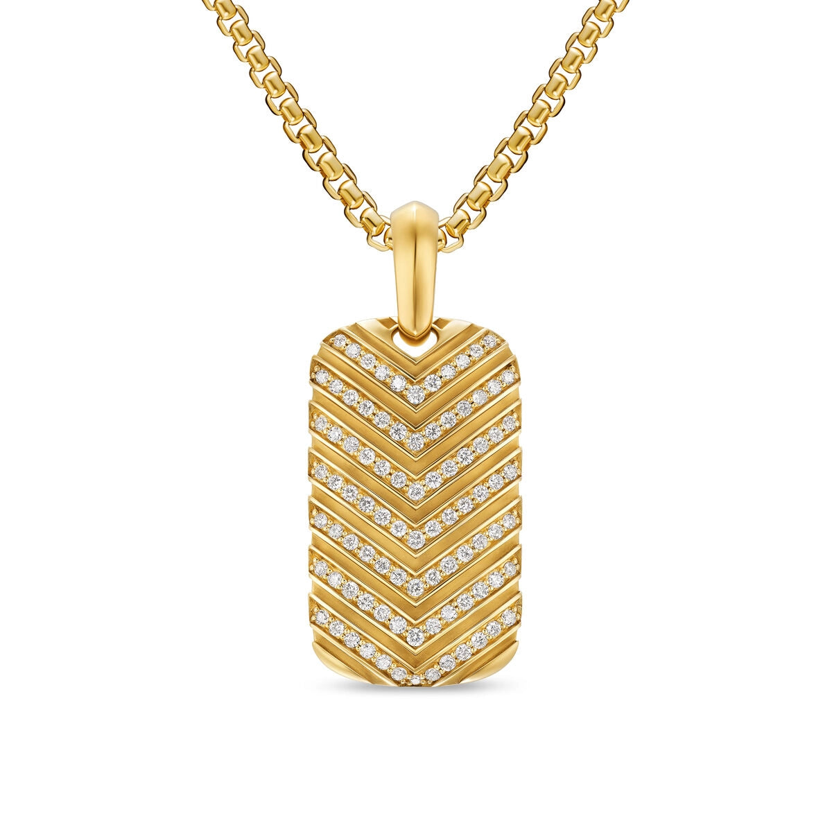 David Yurman Pendants in Yellow Gold containing Diamond D35287M88ADI