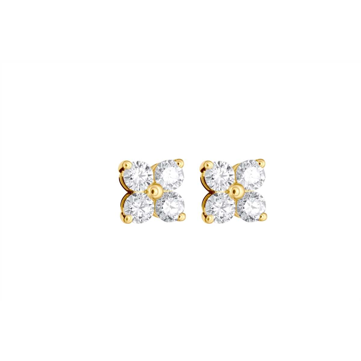 Earrings Earrings in Yellow Gold containing Diamond 446861