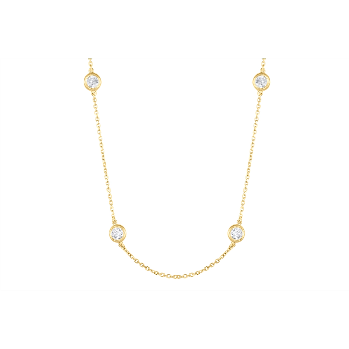 Necklaces Necklaces in Yellow Gold containing Diamond 446866