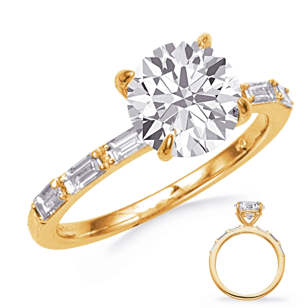 Engagement Collections Engagement Rings in Yellow Gold containing Diamond 446874