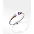 Konstantino Bracelets in Mixed Metals containing Amethyst BMK4408-101
